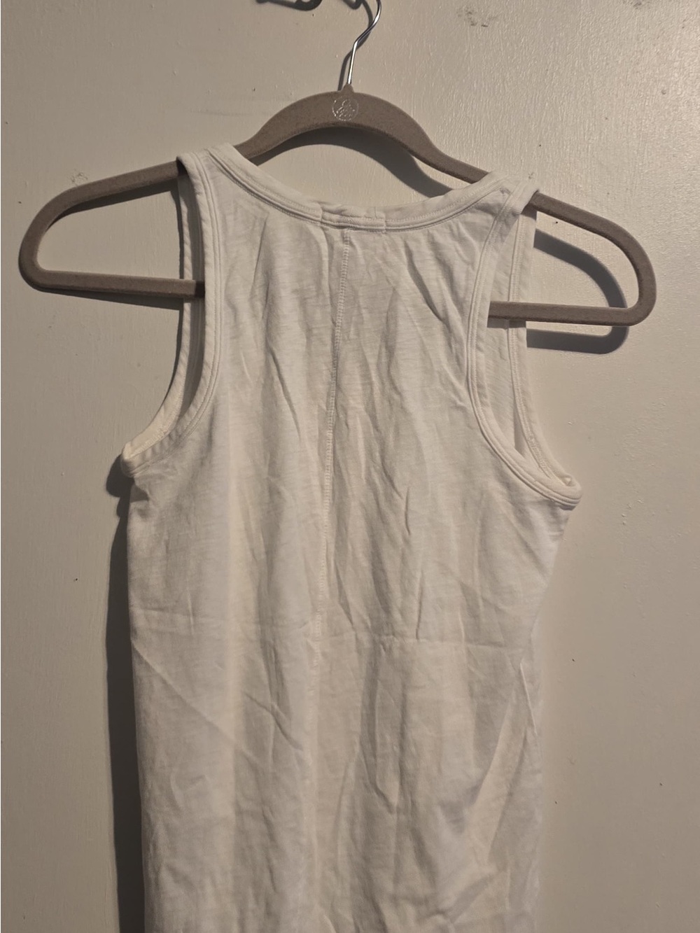 rag & bone White Ribbed High-Neck Tank - Picture 9 of 13